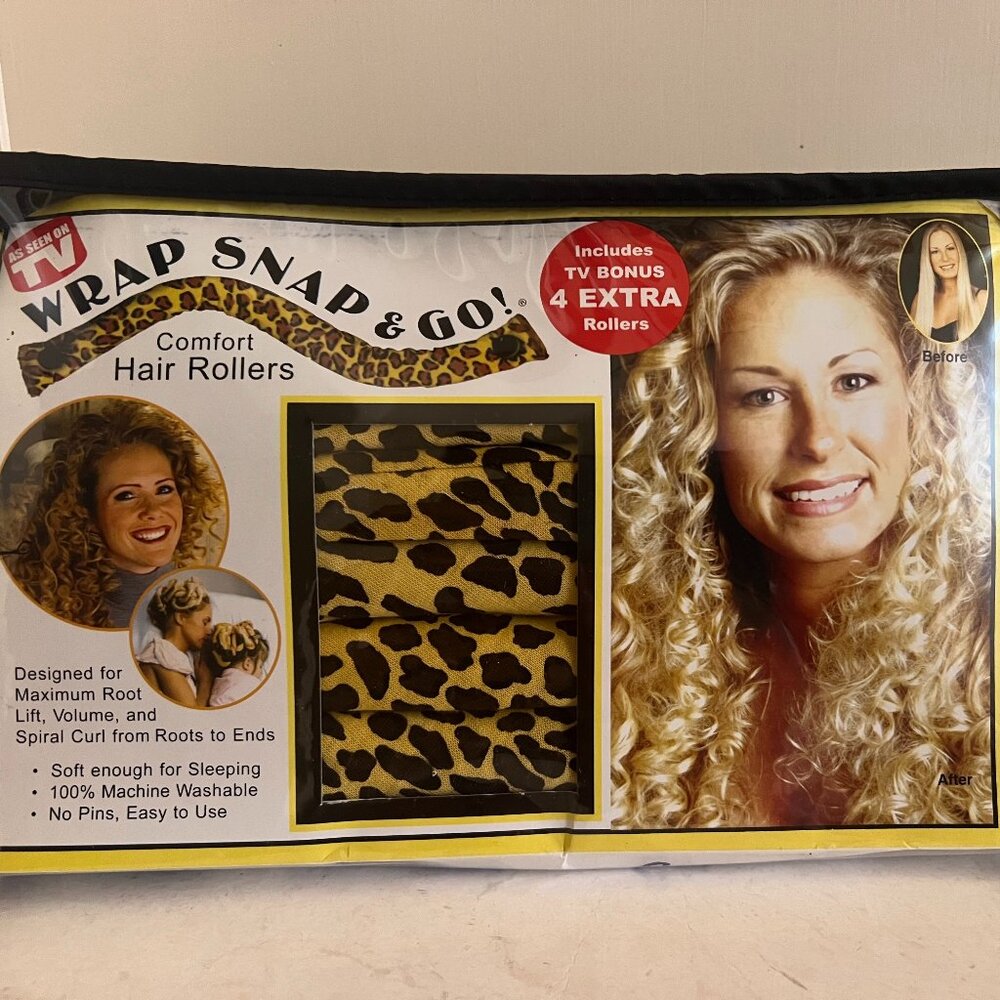 Wrap Snap and Go Hair rollers- Set of 12